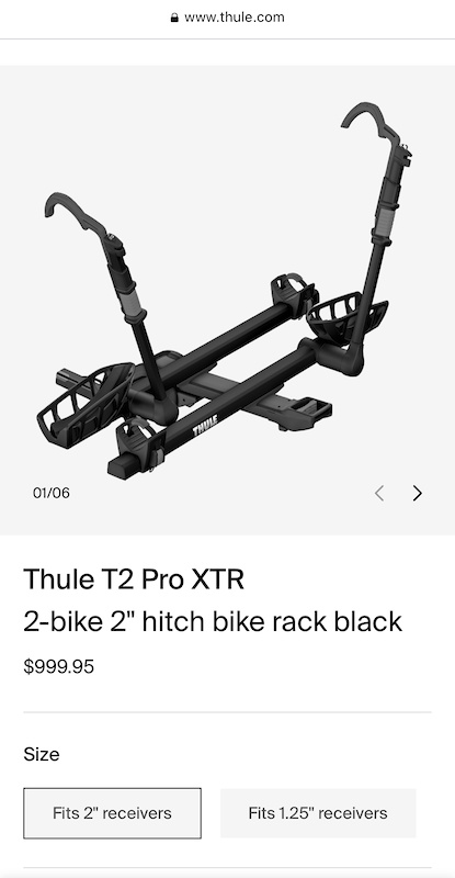 2023 Thule T2 Pro XTR 2 For Sale