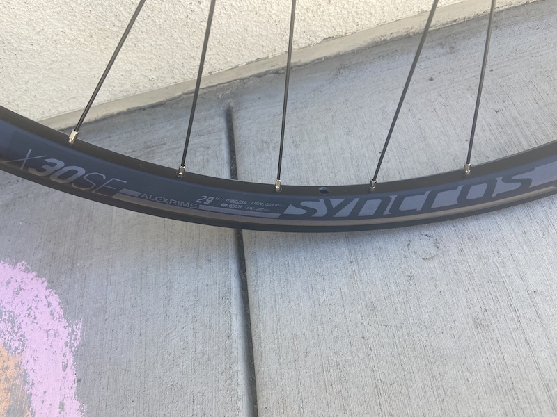 2022 Syncros X-30SE Wheelset Microspline Boost w/ Rotors For Sale