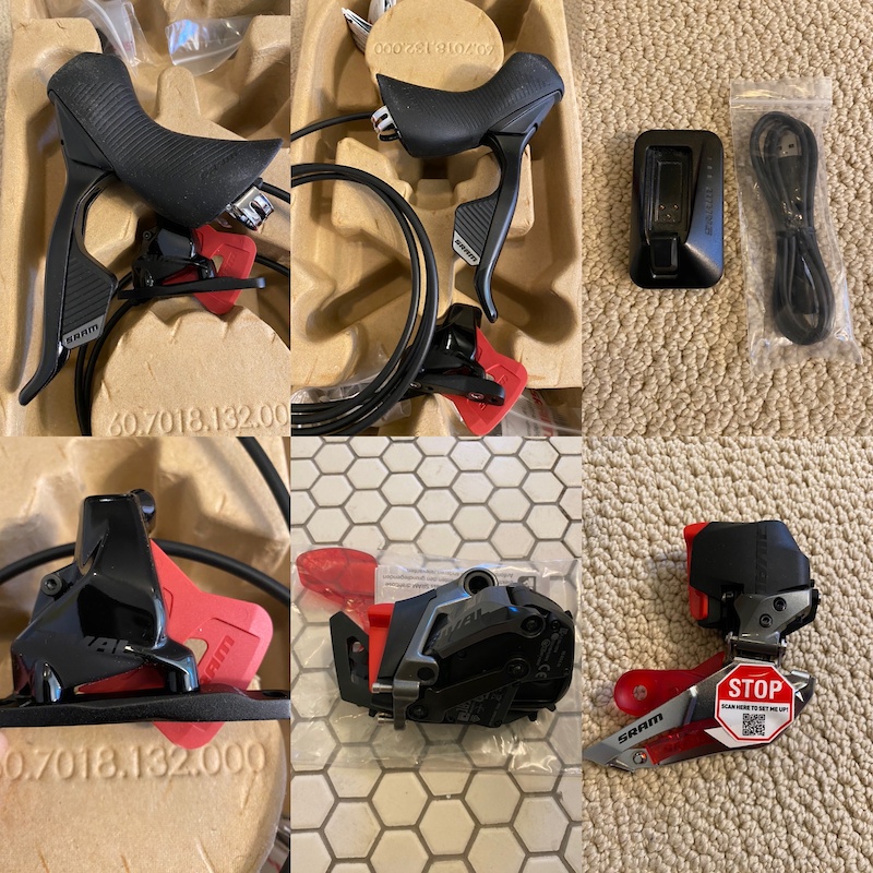 2023 SRAM Rival AXS Wireless Shifters/Derailleurs/Charger For Sale