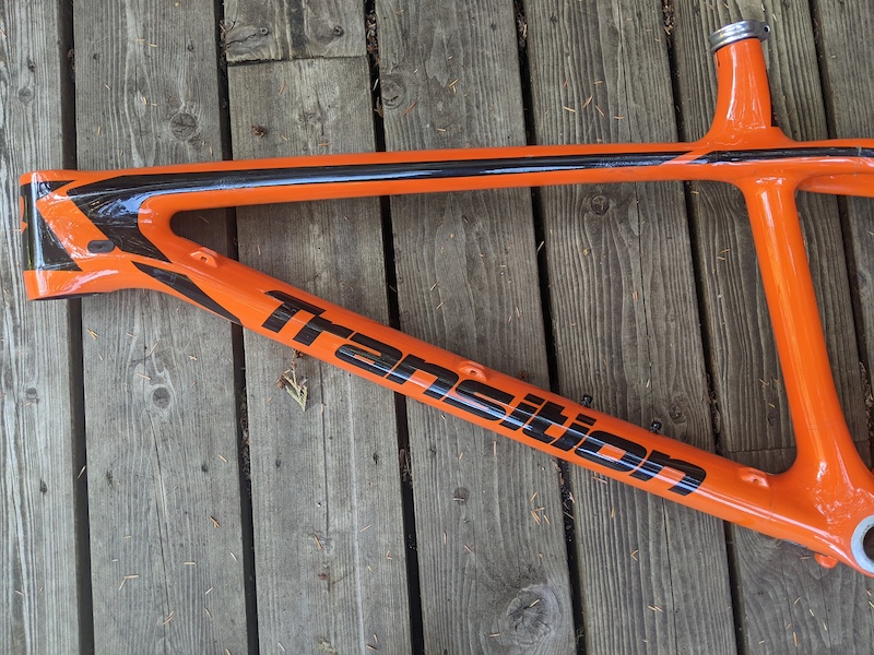 transition vanquish frame