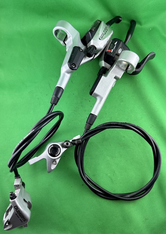 SHIMANO XT Dual Control Brake Set 3 x 9 Speed (1) For Sale
