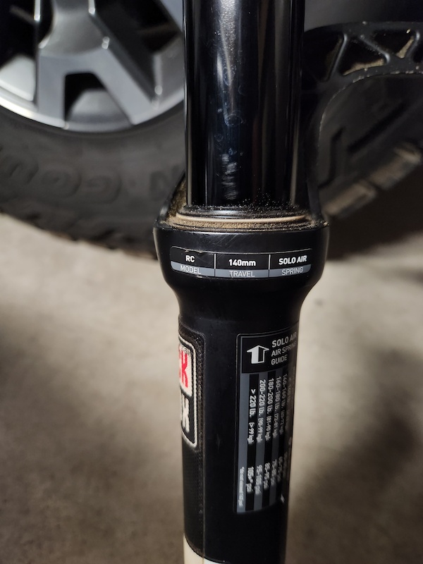 2018 Rockshox Yari RC 27.5 140mm For Sale