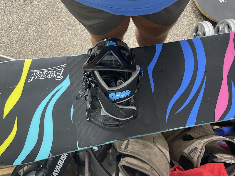 2020 Burton chopper safari 130 w Burton bindings For Sale
