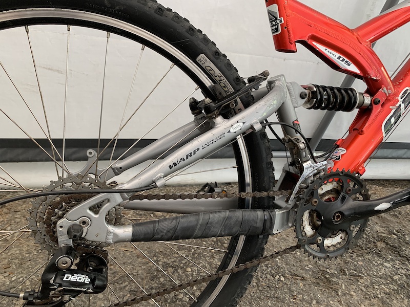 2000-02 Giant warp ds2 full suspension For Sale