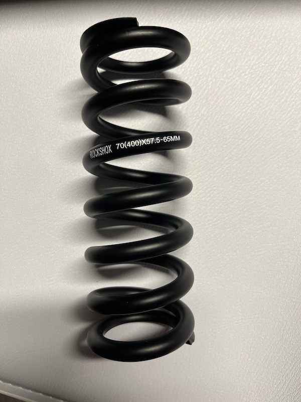 2023 Rockshox 400lb 57.5mm 65mm coil spring For Sale