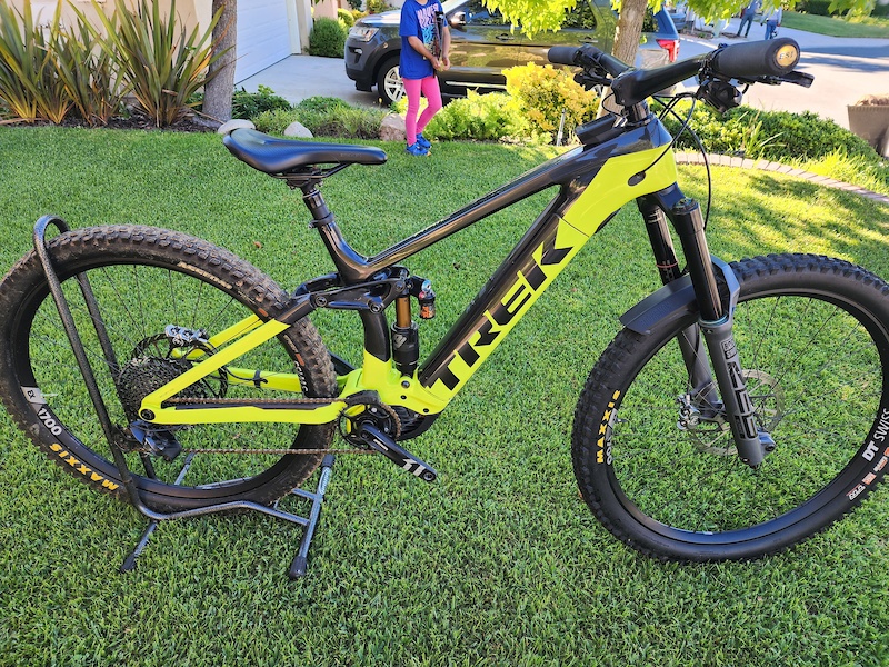 Trek rail 9.7 online 2021 electric mountain bike