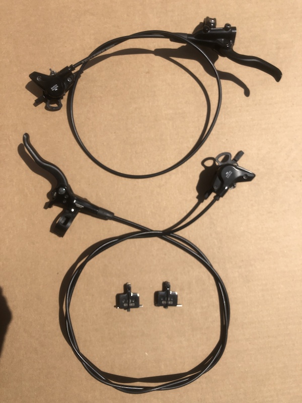 shimano front and rear brake set