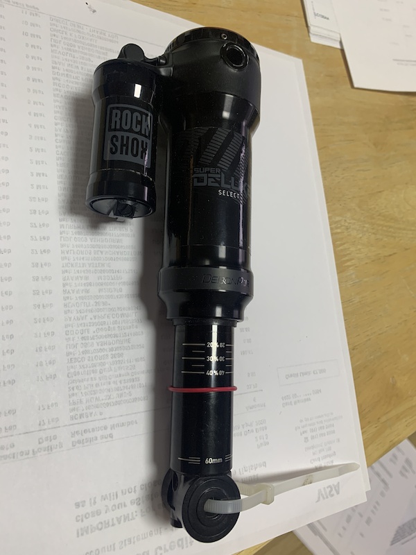 2023 RockShox Super Deluxe Select R Rear Shock 205X60 For Sale