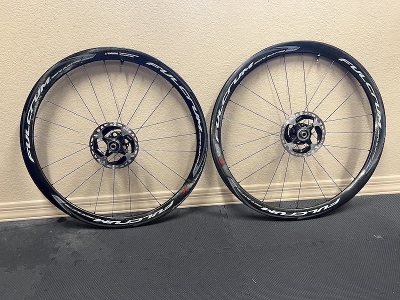 2019 Fulcrum Racing Quattro Carbon H.40 DB Wheelset For Sale