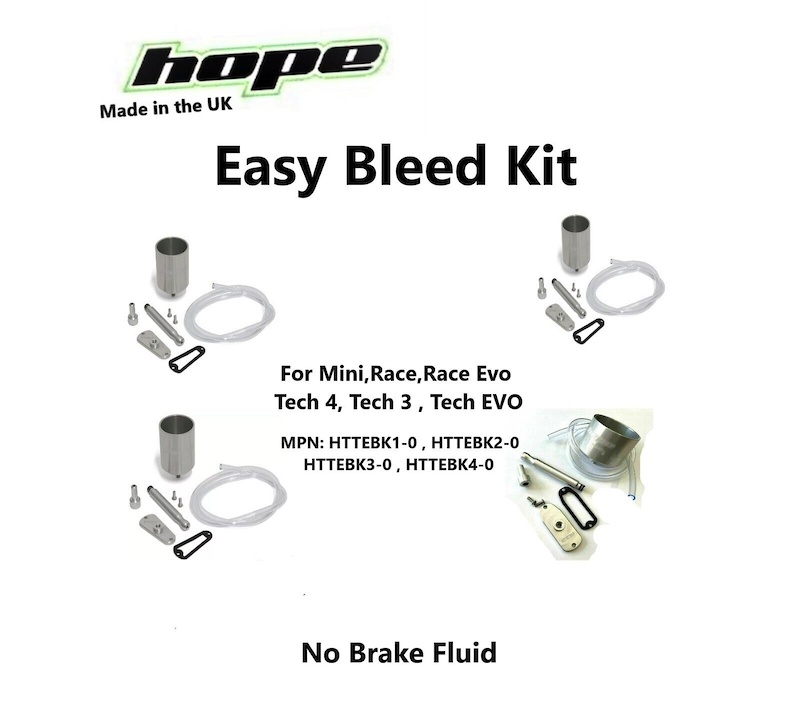 2023 Hope Brake Bleed Kit for Tech 4 Brakes - HTTEBK4-O For Sale