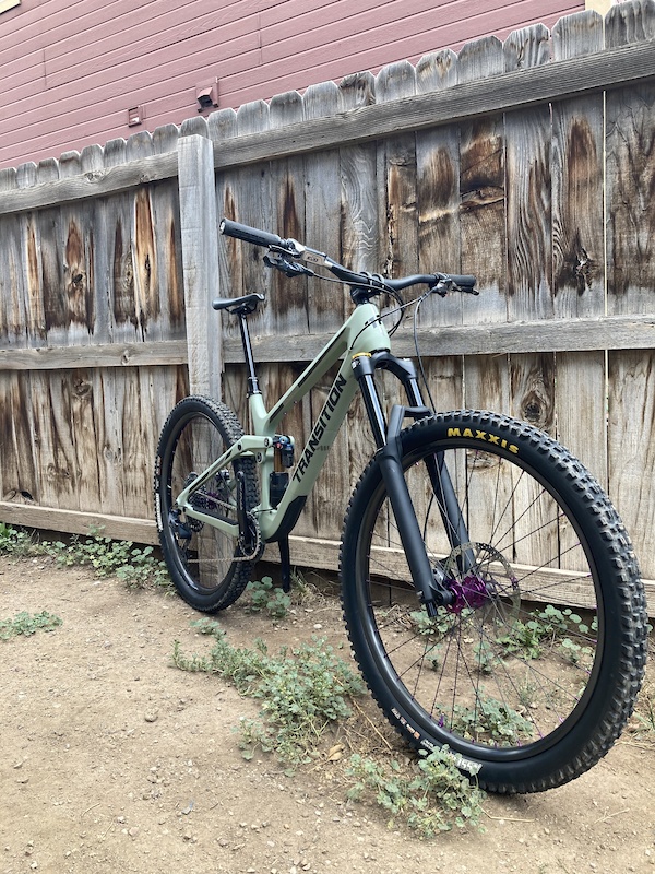 Misty Green 2020 Transition Sentinel Bike Transition Tr11 2021