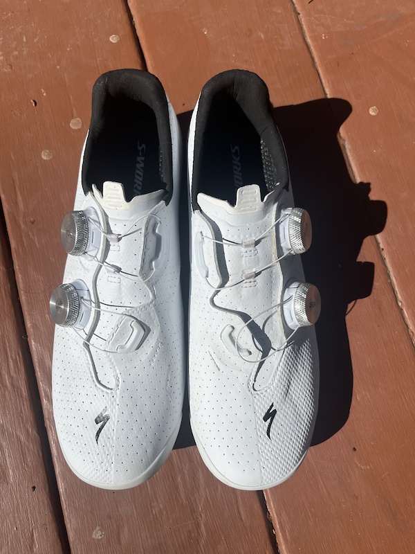 2022 S-Works Torch Road Shoes Size 40 White For Sale