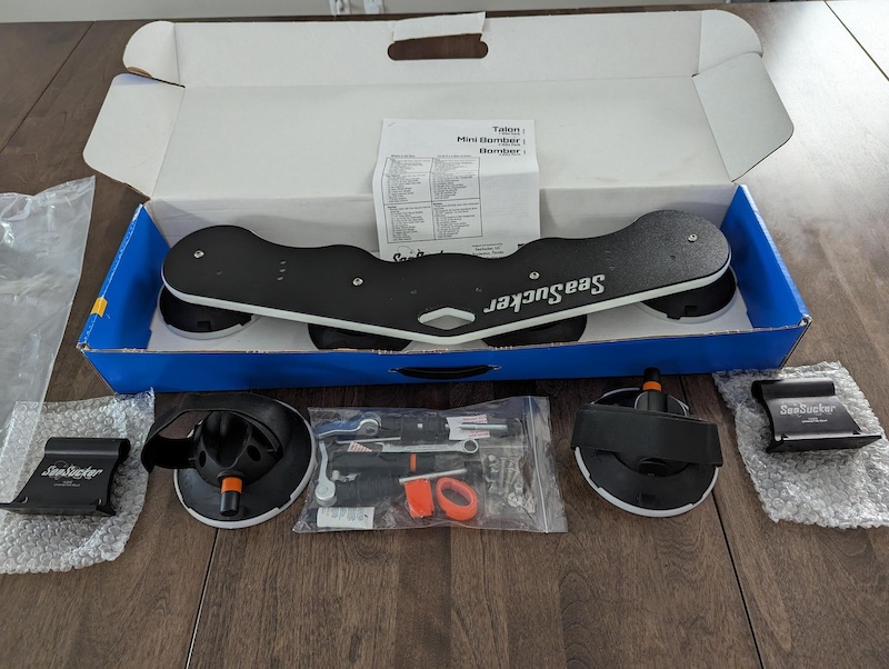 2022 Seasucker Mini Bomber 2-bike Rack For Sale