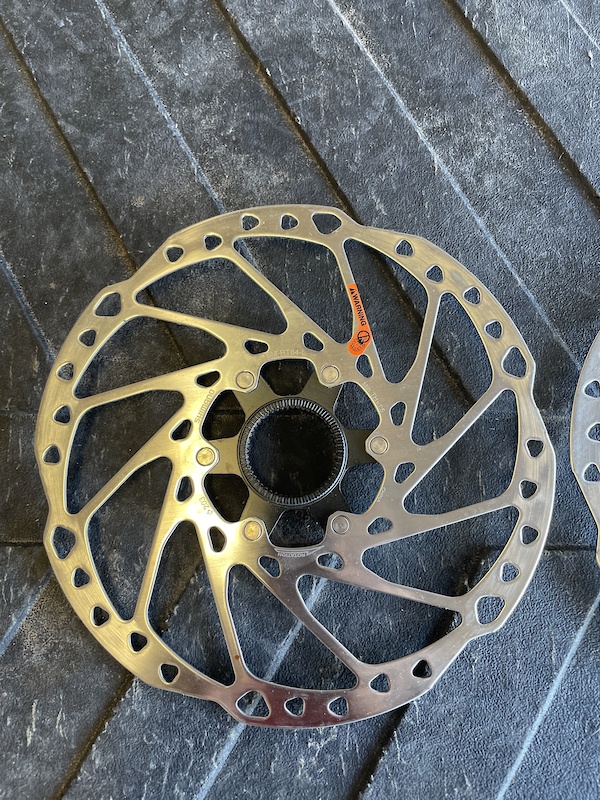 Shimano 203 mm Center lock brake rotors For Sale