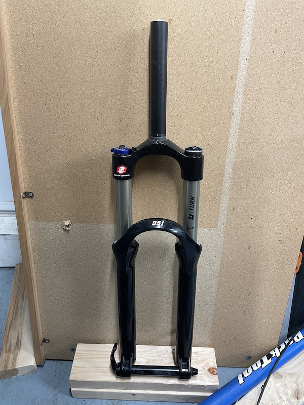 Rock Shox Pike Federt Nicht Ganz Aus 2006 Rockshox PIKE 351 + U-TURN 95mm to 140mm For Sale