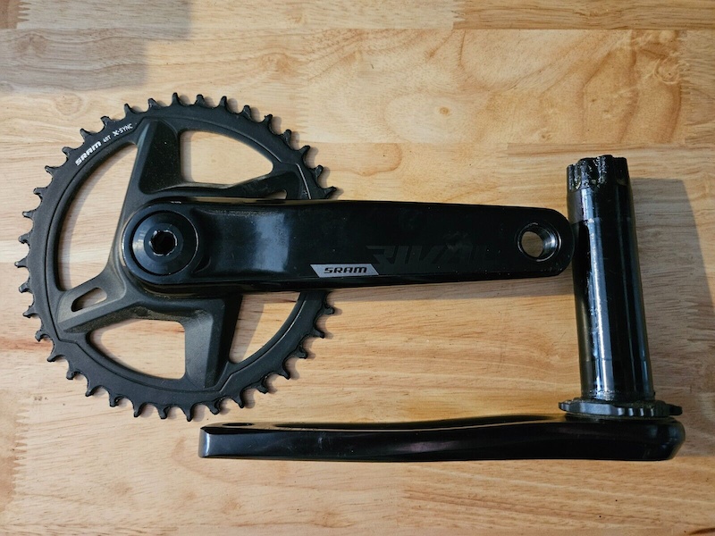 2023 SRAM Rival AXS Wide 1x12 DUB 40T Crankset 170mm For Sale