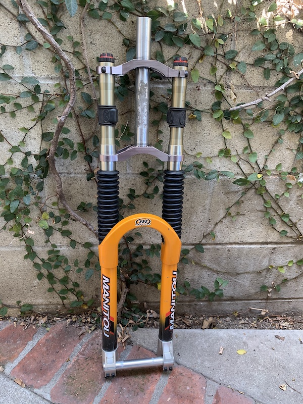 パーツ MANITOU Xvert T 1998 Manitou X-Vert R Dual Crown DH Fork: TPC Damper For Sale