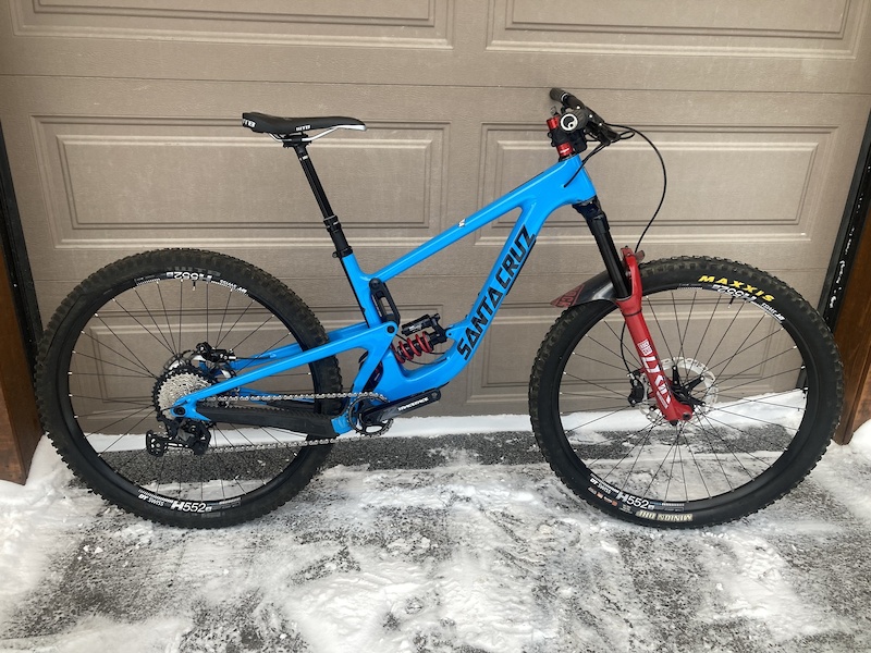 2020 Santa Cruz Megatower CC Medium Custom Blue Paint For Sale