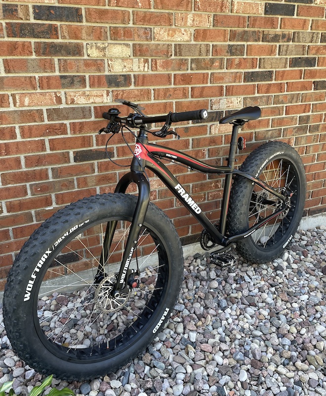 Framed wolftrax alloy online fat bike