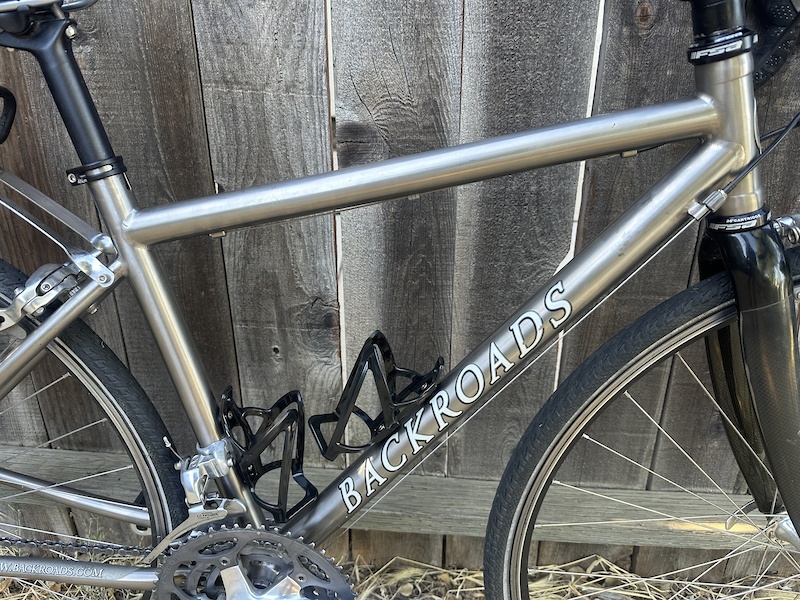 Backroads titanium online bike