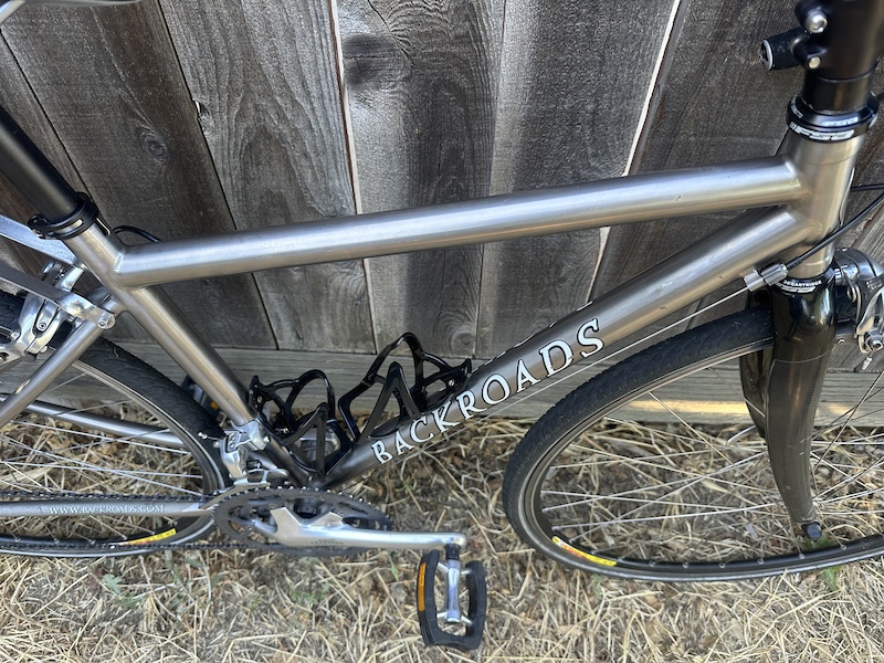 Backroads titanium bike hot sale