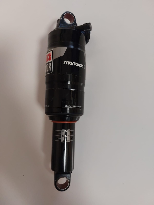 Amortisseur RockShox Monarch R – 165x38 Mm, Solo Air, Réglage Rebond Externe, Pour VTT Tout-terrain