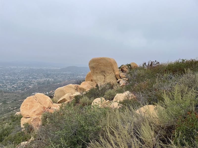 Test Pilot Mountain Biking Trail Crest, California