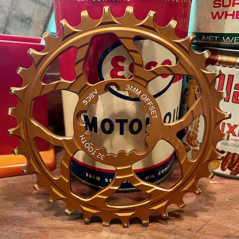 2023 5DEV Chainring Orange 32T 3mm Boost MTB SRAM For Sale