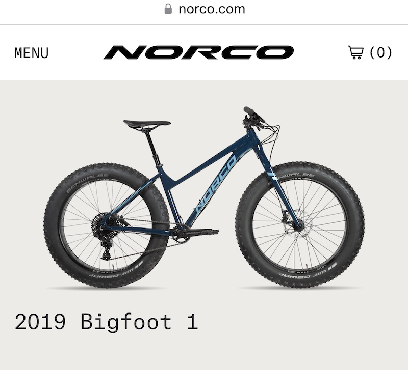 2019 norco bigfoot discount 1