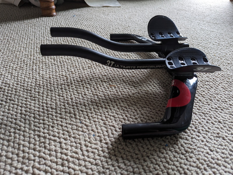 3T Vola Team carbon Tri/TT aero bars For Sale