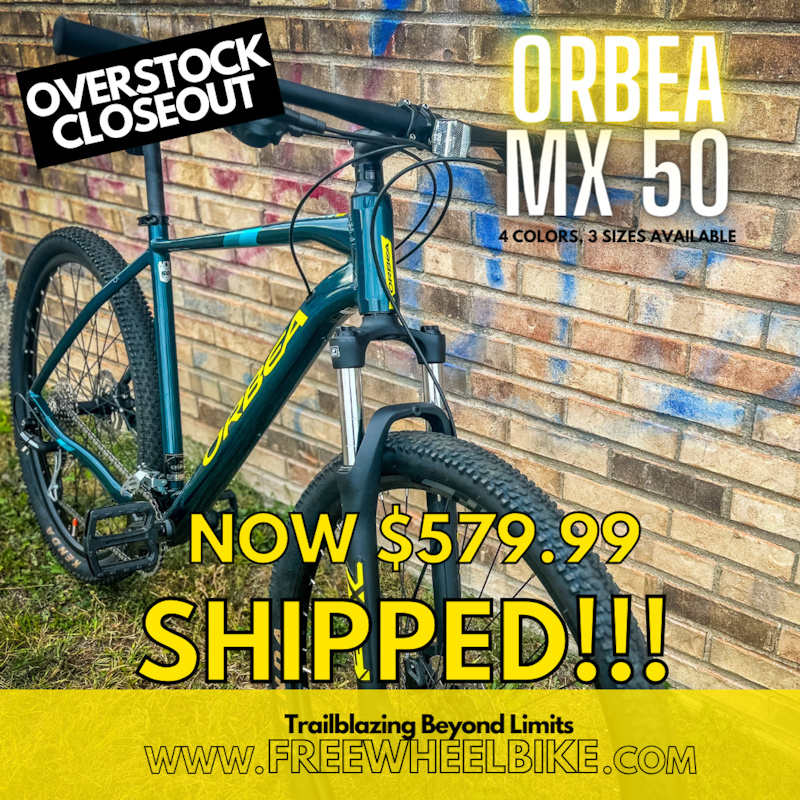 Orbea mx hot sale 50 price