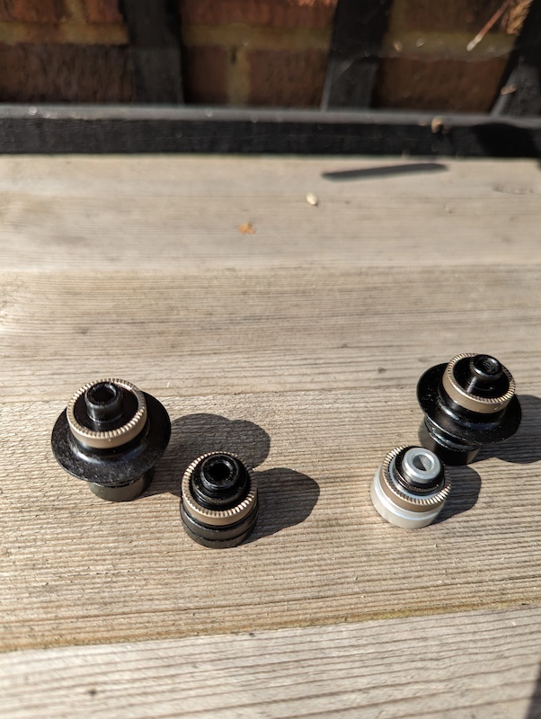 2015 Hope Pro 2 Evo hub End Caps for 142 to QR For Sale