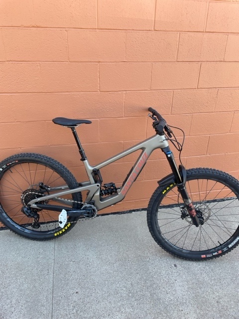 2023 Santa Cruz Megatower C GX AXS COIL Matte Nickel MD For Sale