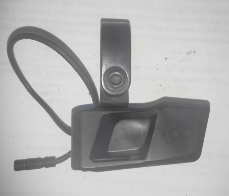 2015 Shimano Alfine Di2 Thumb Shifter SWS705 For Sale
