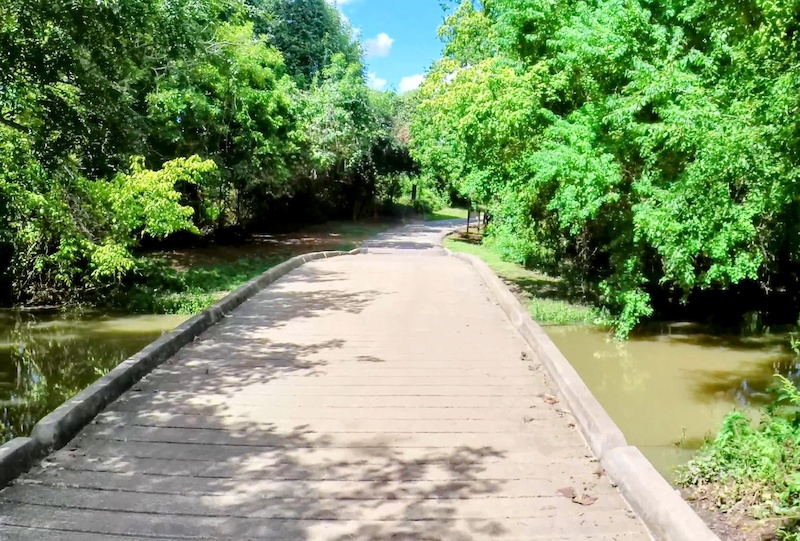 Oyster Creek Paved Trail Mountain Biking Trail Missouri City