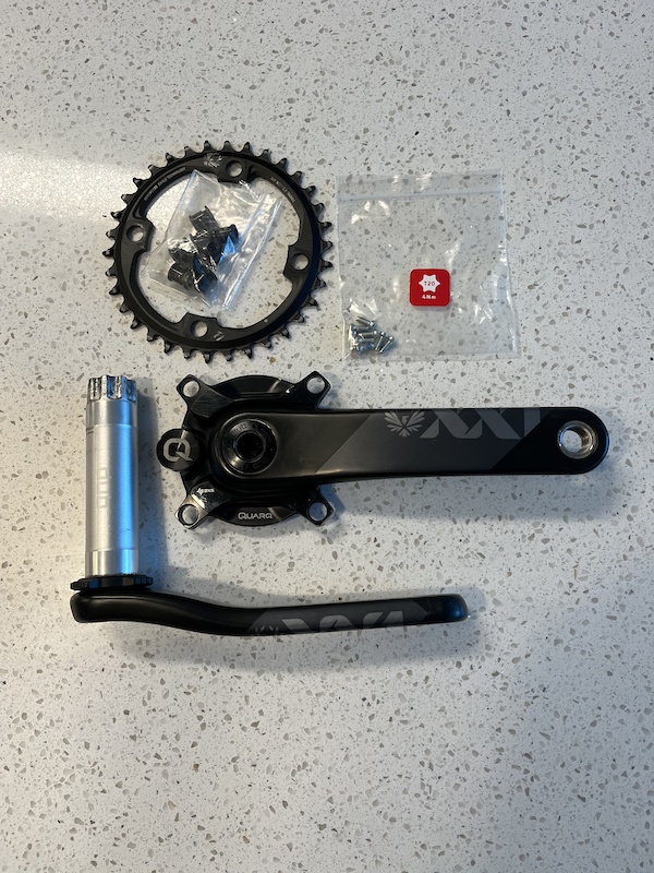 Quarq XX1 Eagle Dual Sided Power Meter 175mm Crankset For Sale