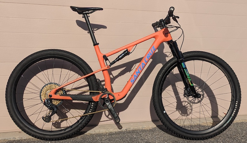 2021 Santa Cruz Blur CC Large XX1 AXS Roval Control SL For Sale