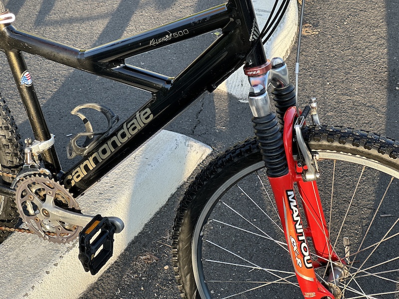 Cannondale Killer V 500 MTB bike Small $100 For Sale