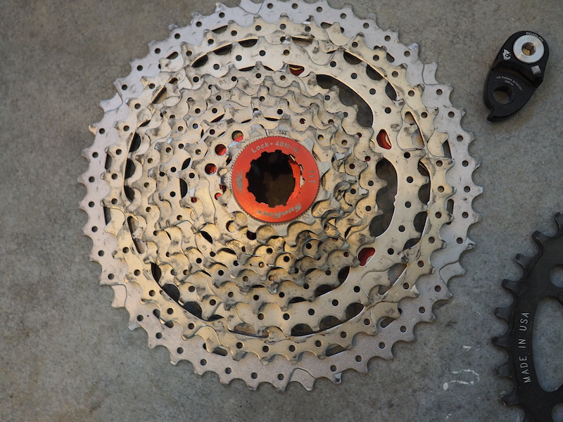 11 46 10 speed Sunrace cassette and Wolftooth Goatlink For Sale