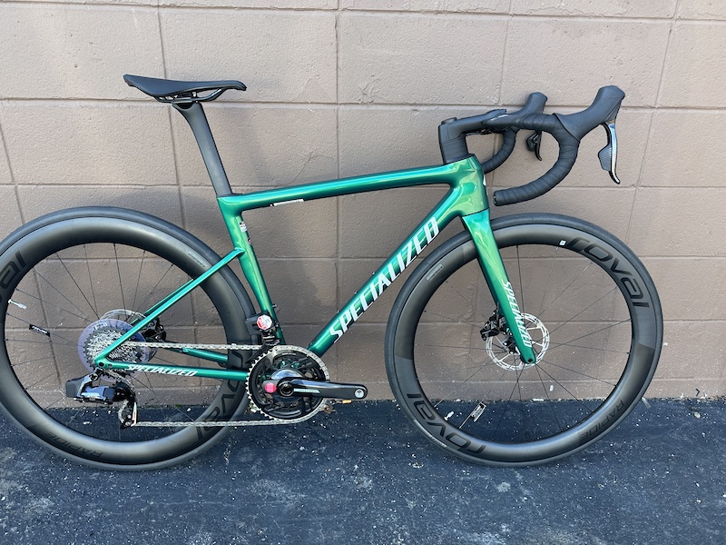 2024 Specializd Tarmac Pro 52cm Force Roval SL8 Powermeter For Sale