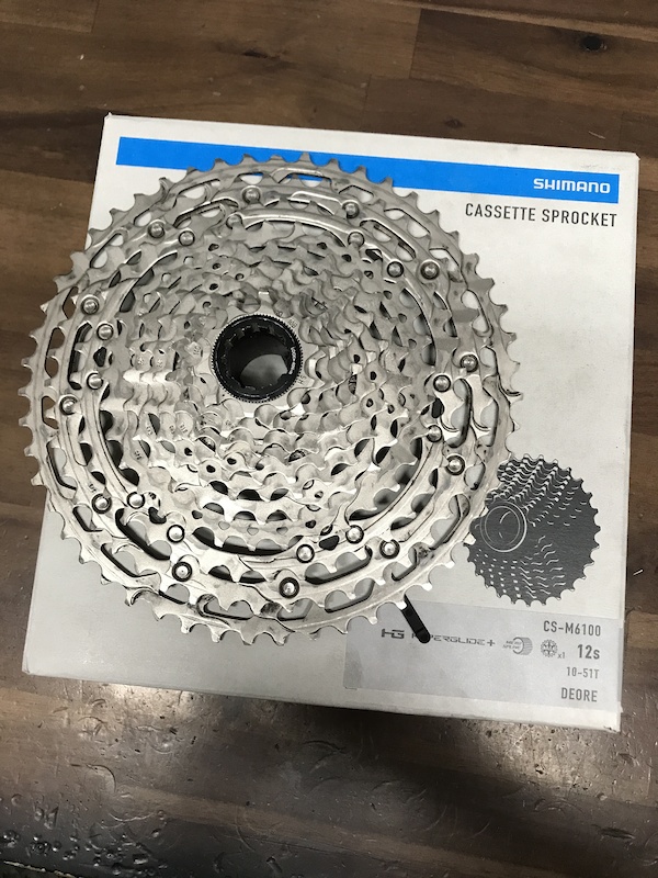 shimano deore 12 speed cassette weight