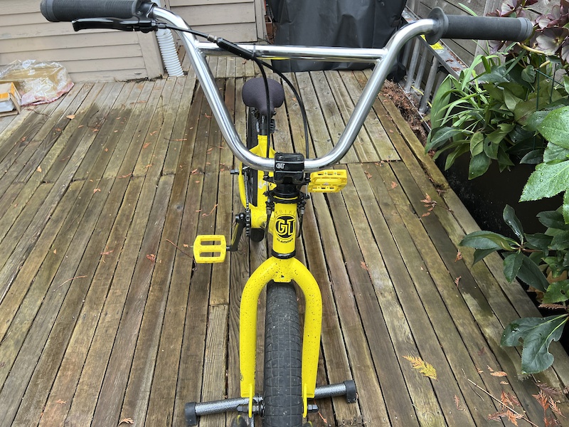 GT Slammer yellow BMX For Sale