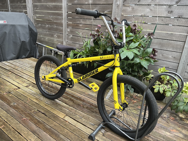 GT Slammer yellow BMX For Sale