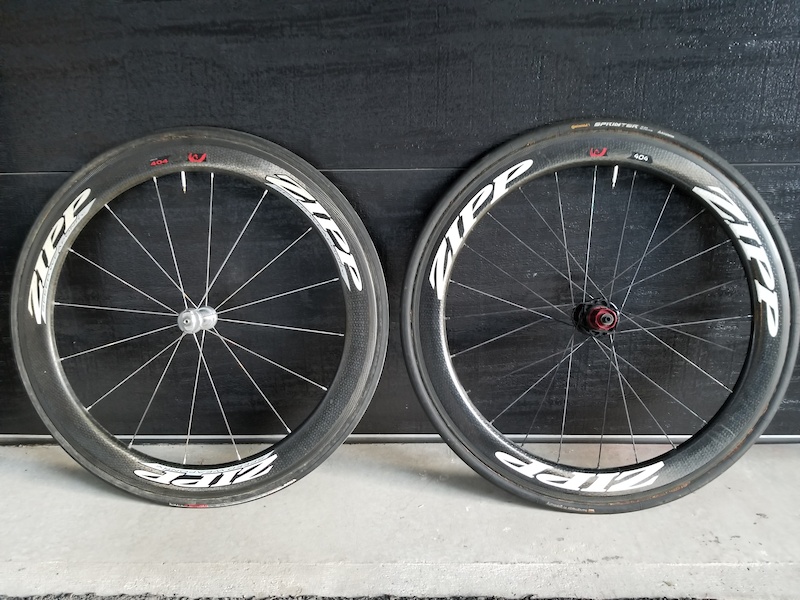 Used zipp 404 sales wheelset for sale