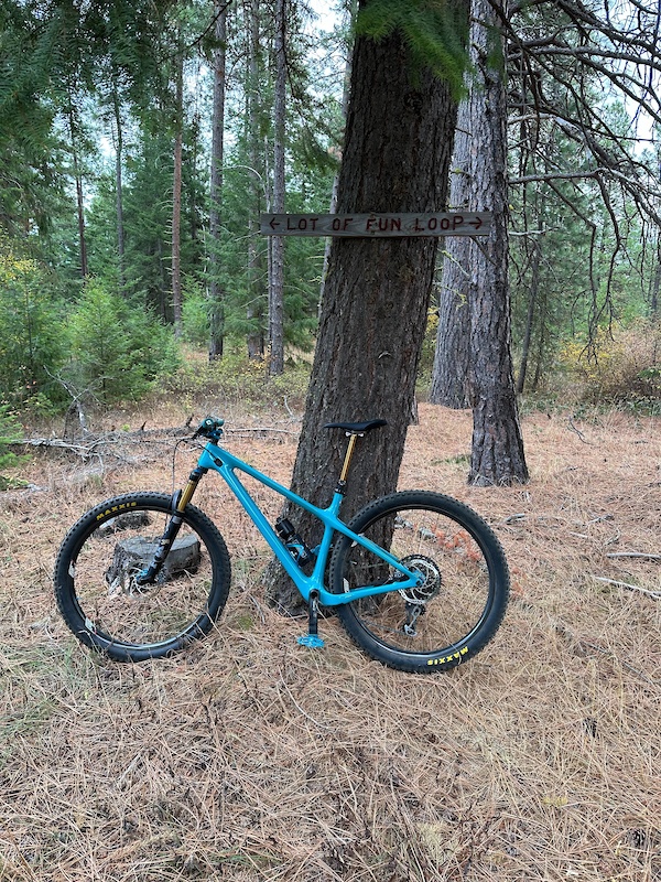 Lots of Fun Mountain Biking Trail Cle Elum, Washington