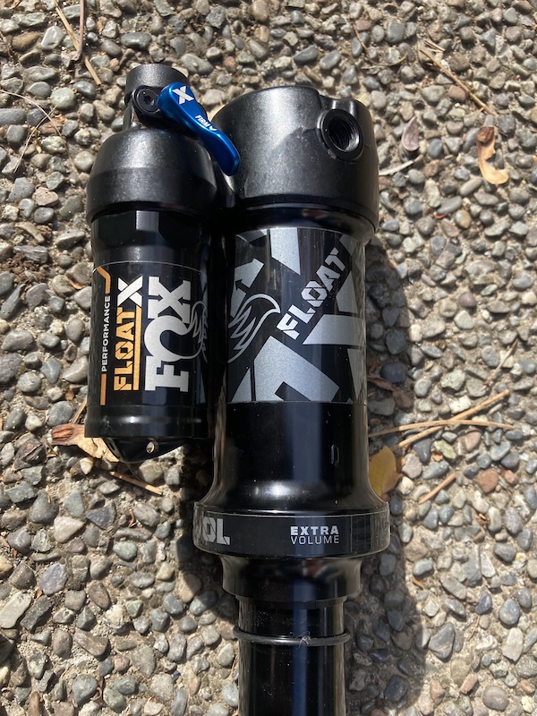 fox float x2 205 x 60 trunnion