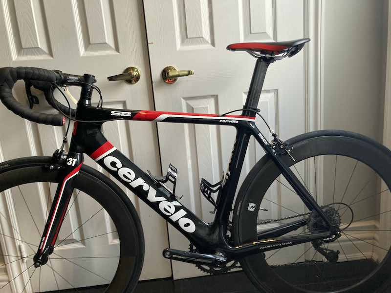 Cervelo S2 105 58cm Carbon Frame White/Black/Green | eBay