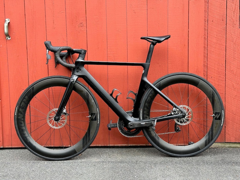 2018 Canyon Aeroad CF SLX 9.0 Disc Quarq TT Extras Small For Sale