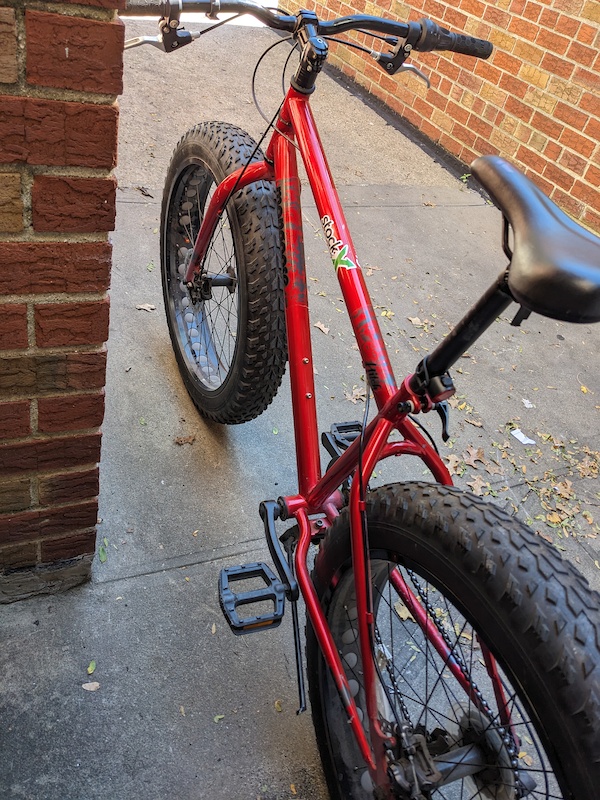 Plush FAT Bike Mongoose Hitch DEEP Cherry Red L For Sale