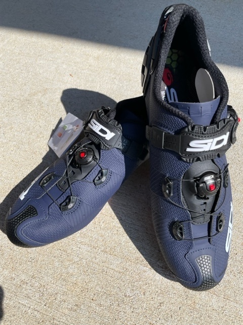 2023 MUST SELL NIB Sidi Drako 2 SRS EU47 Matte Navy Blk For Sale